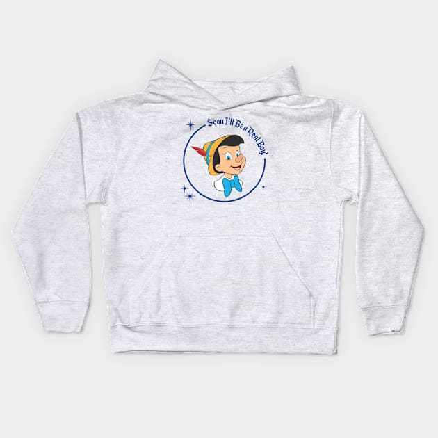 Pinocchio Kids Hoodie by racoco